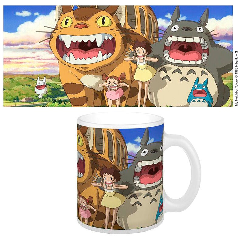 My Neighbour Totoro Nekobus and Totoro mug