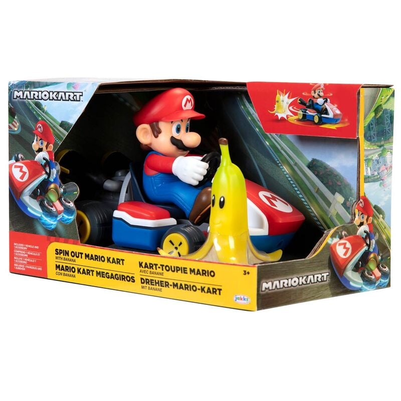 Mario Kart spinout Mario Kart figure 6cm