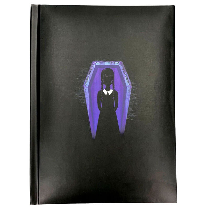 Wednesday Dark Side A5 light notebook