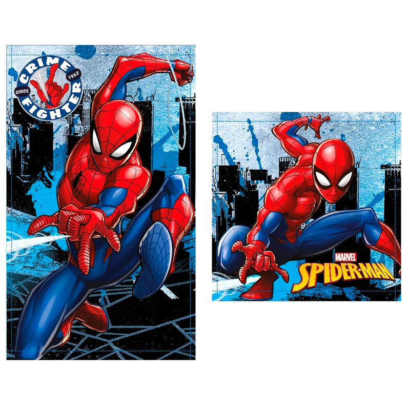 Marvel Spiderman készlet 2 pamut bath towels