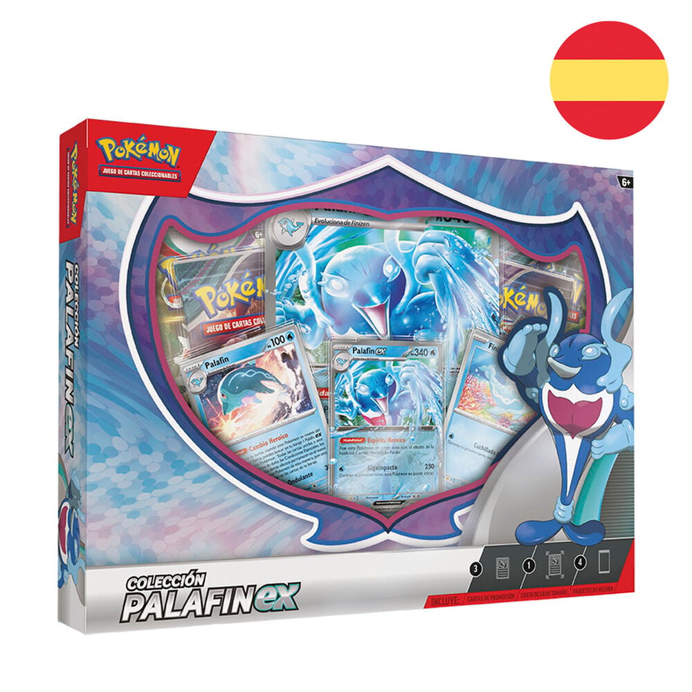 Spanish Pokemon PalafinEX blister set collectible cards
