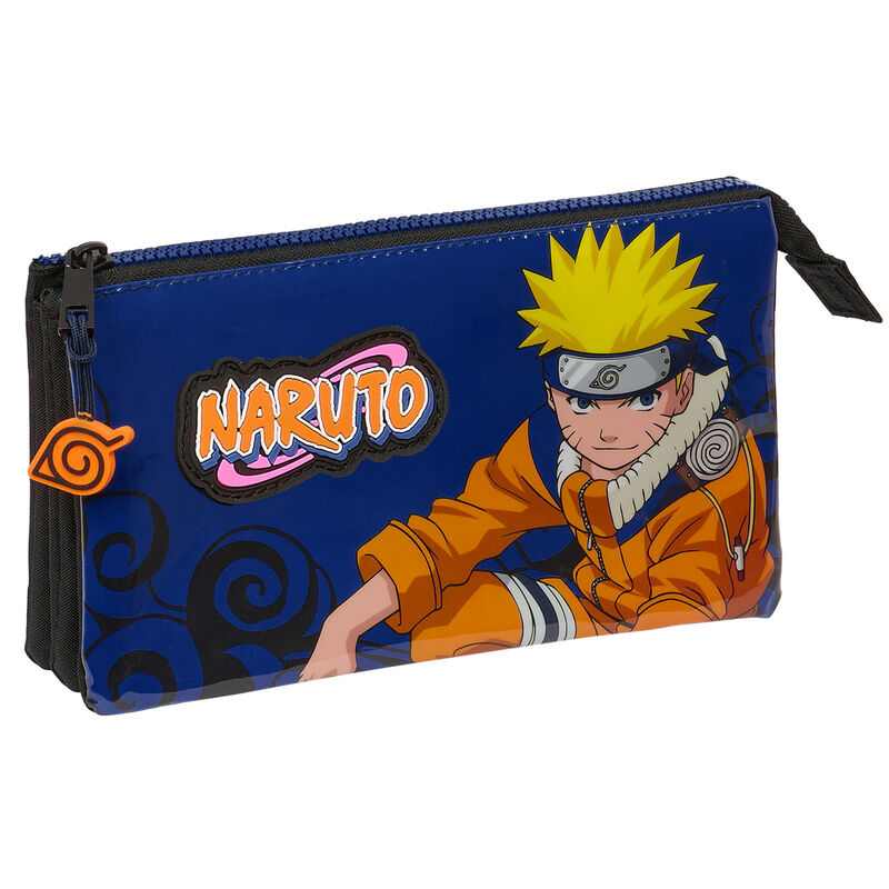 Naruto Shippuden Ninja triple pencil case