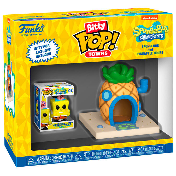 Bitty POP figura Town SpongyaBob - SpongyaBob at Home