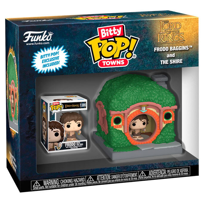 Bitty POP figura Town The Lord of the Rings Frodo Baggins and the Shire