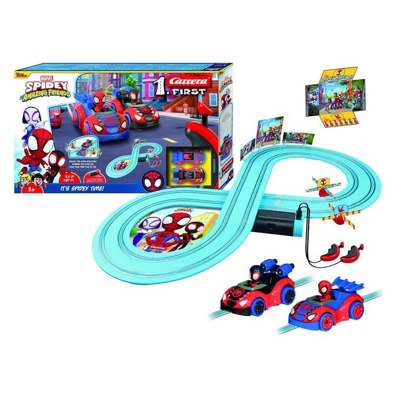 Marvel Spidey Its Time Racing circuit