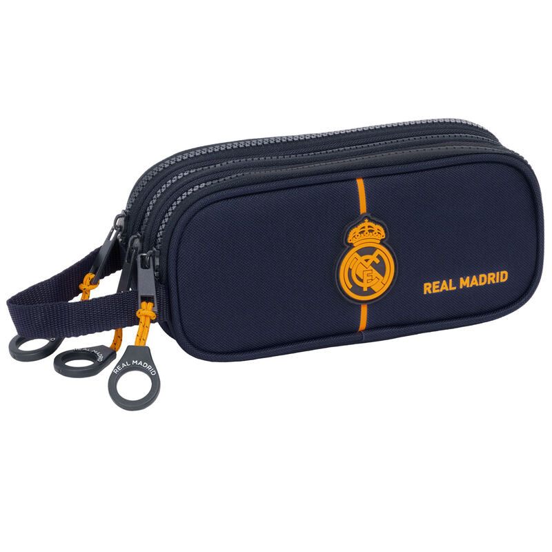 Real Madrid triple pencil case