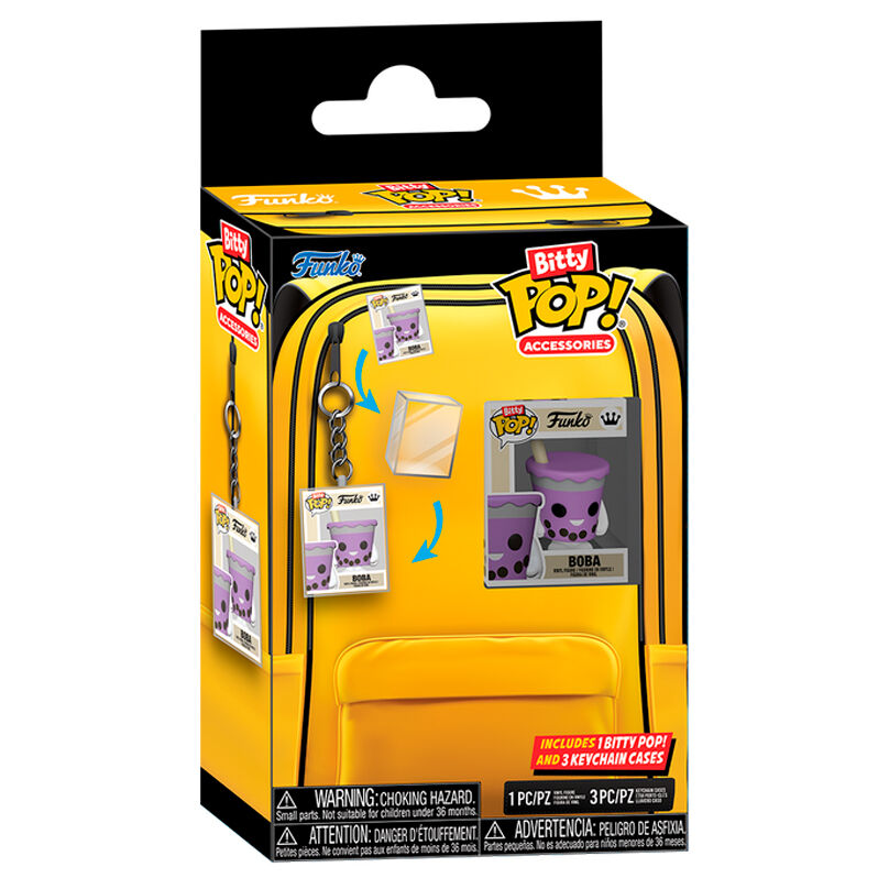 Bitty POP Wearables pk3 kulcstartó cases