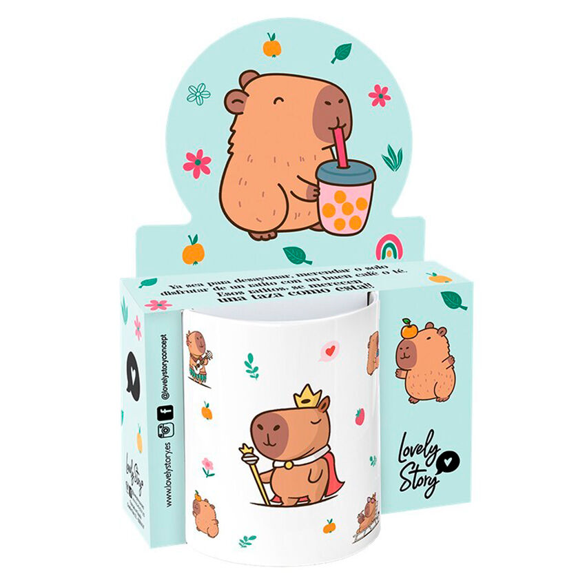 Capibara Majesty mug 330ml
