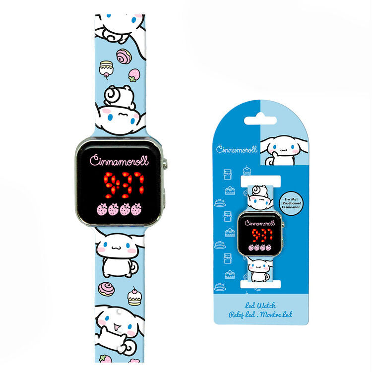 Hello Kitty Cinnamoroll LED watch