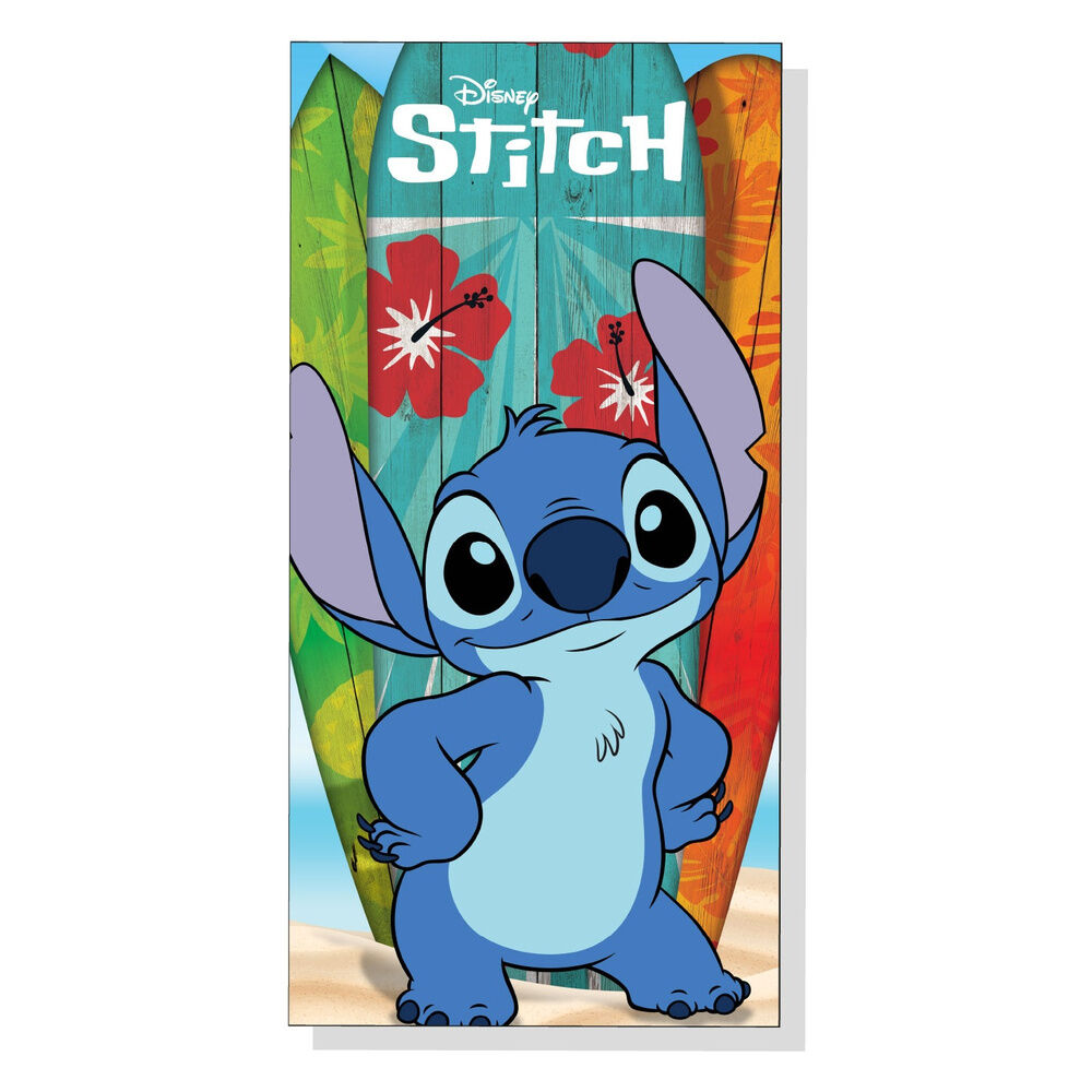 Disney Stitch microfibre beach towel