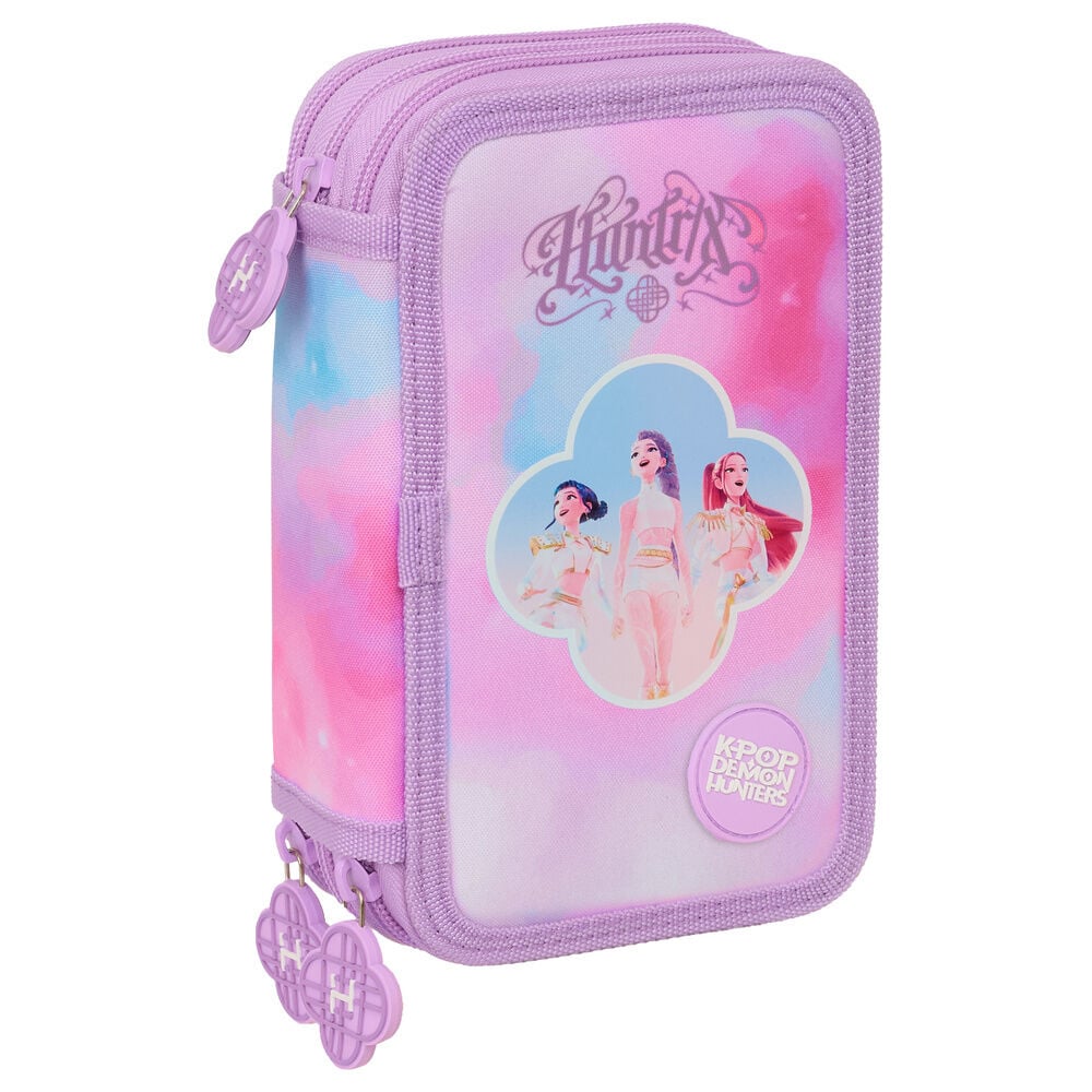 Demon Hunters Kpop Artist triple pencil case 37pcs