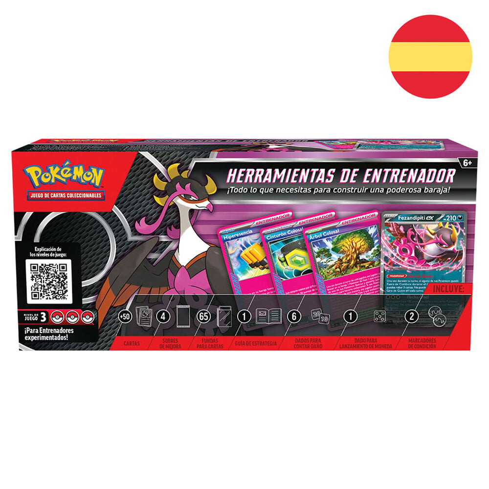 Spanish Pokemon Trainer case collectible card game