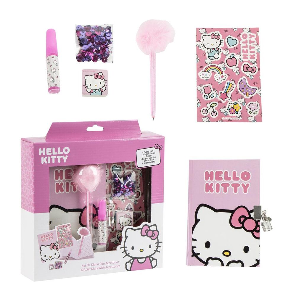 Hello Kitty Diary set
