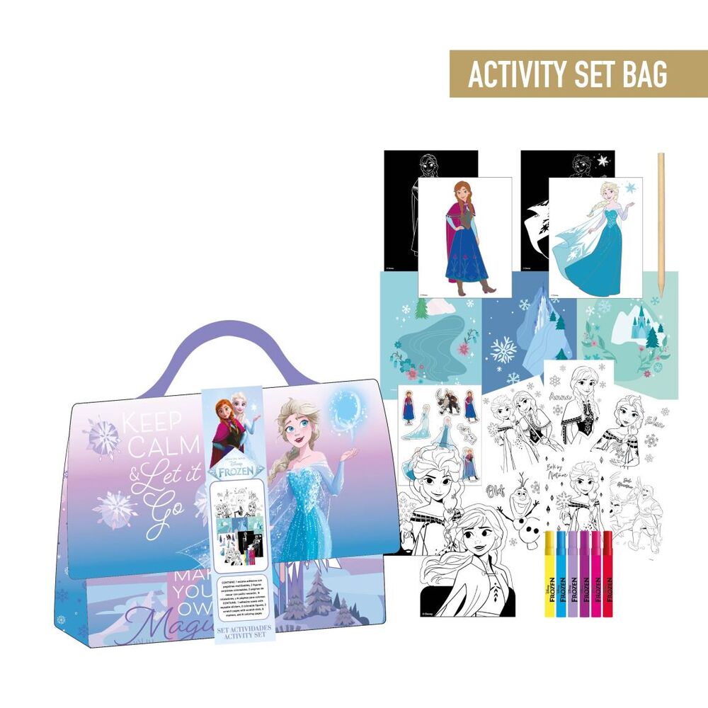 Disney Frozen Colouring bag set