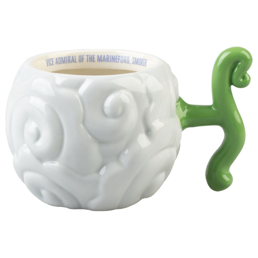 One Piece Smoke-Smoke Fruit 3D mug