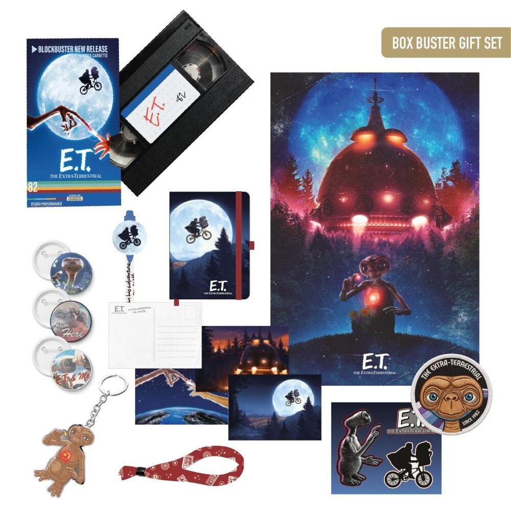 E.T. the Extra-Terrestrial gift set