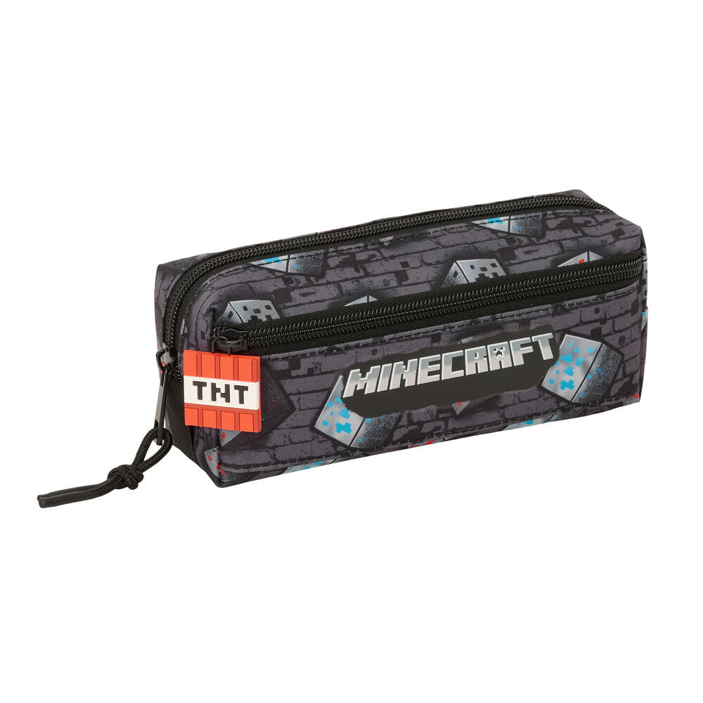 Minecraft Graffiti triple pencil case