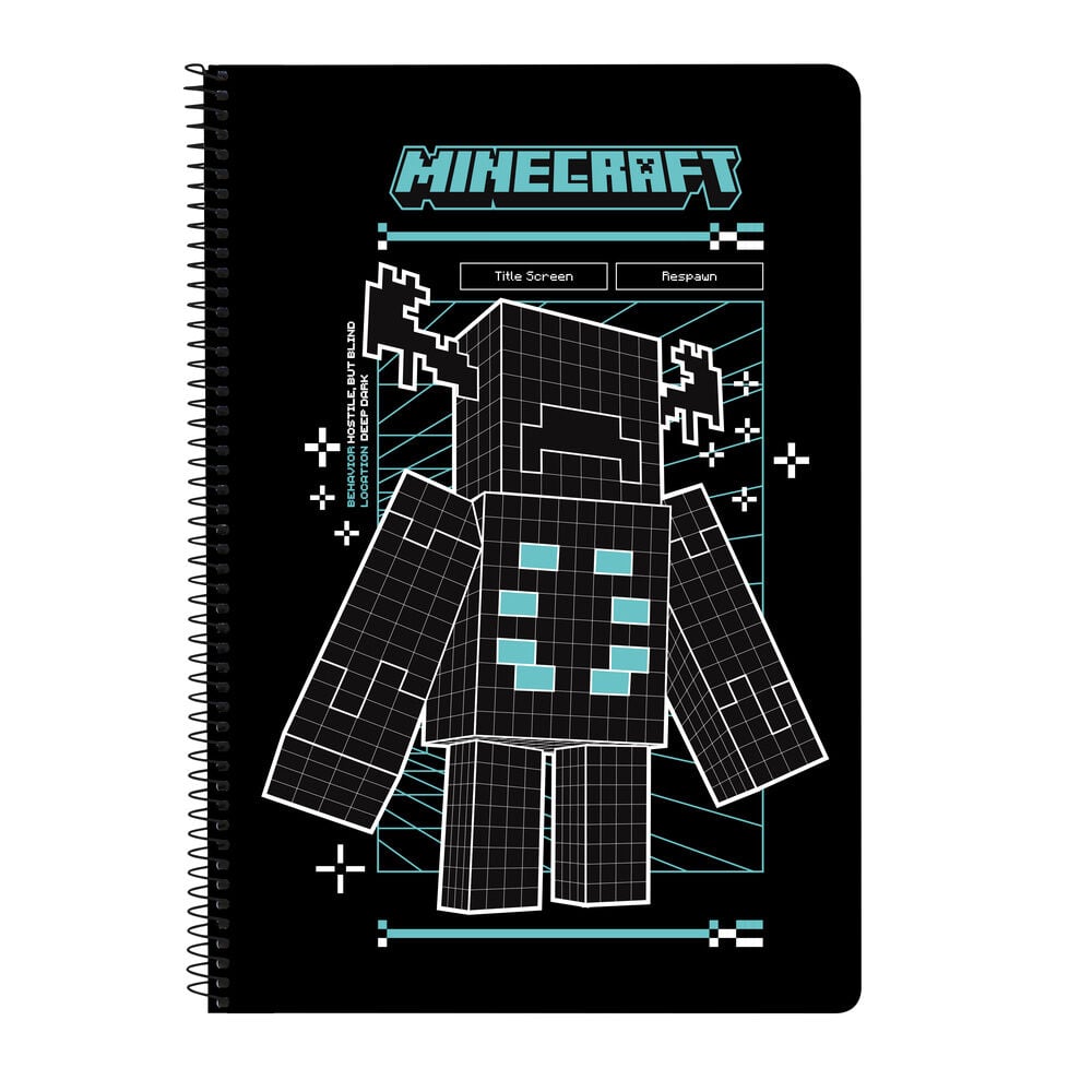Minecraft Screen assorted A4 notebook