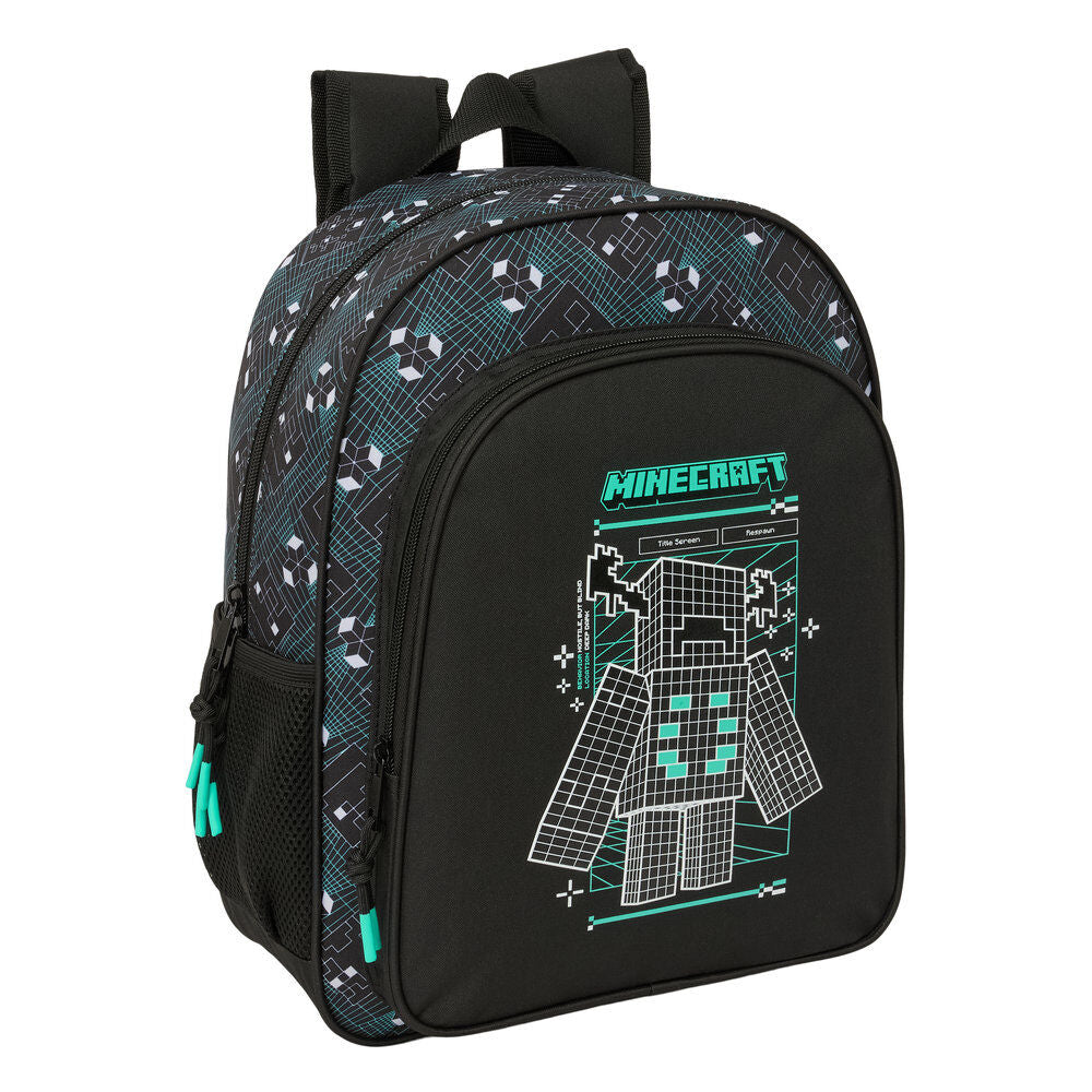 Minecraft Screen adaptable backpack 38cm