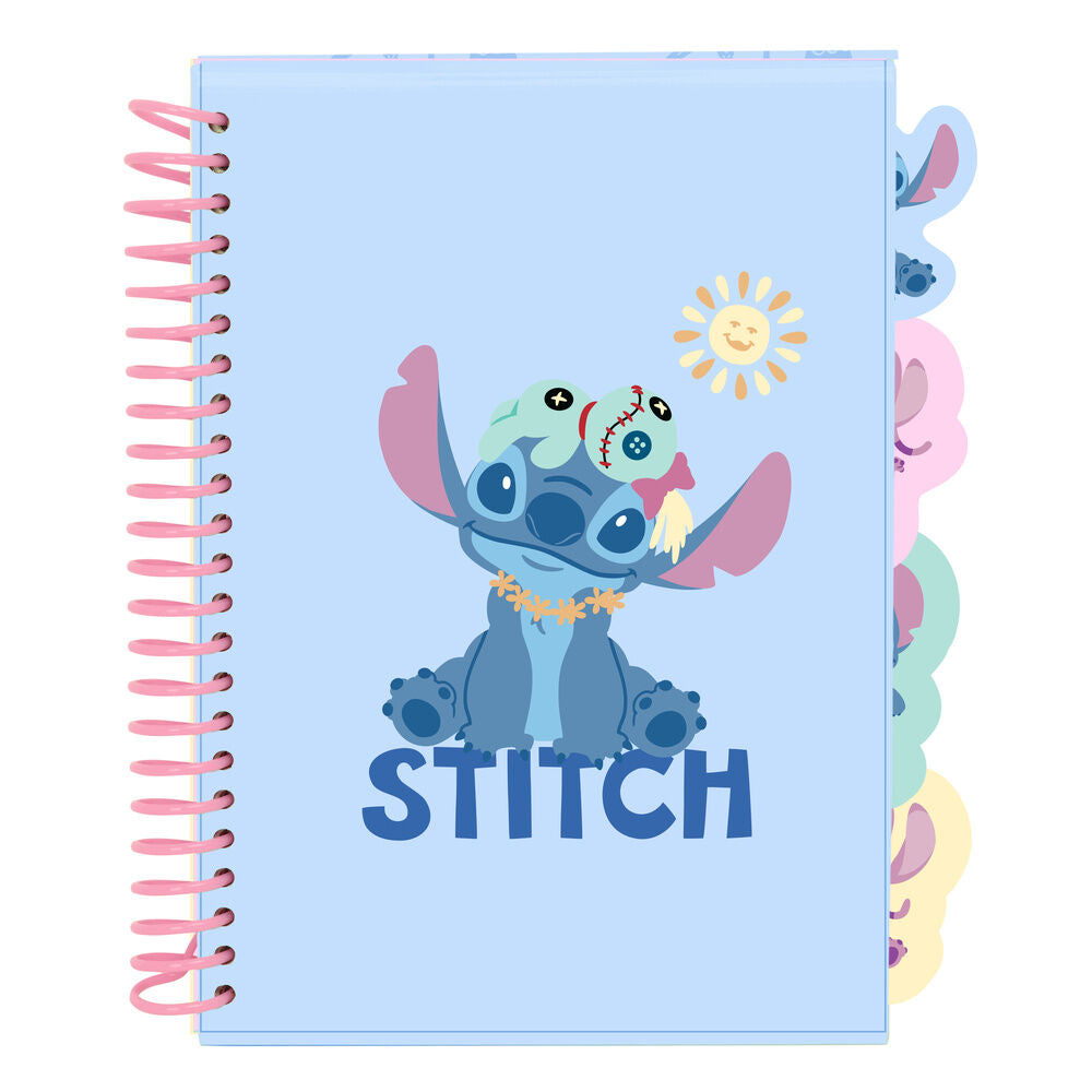 Disney Stitch A5 notebook