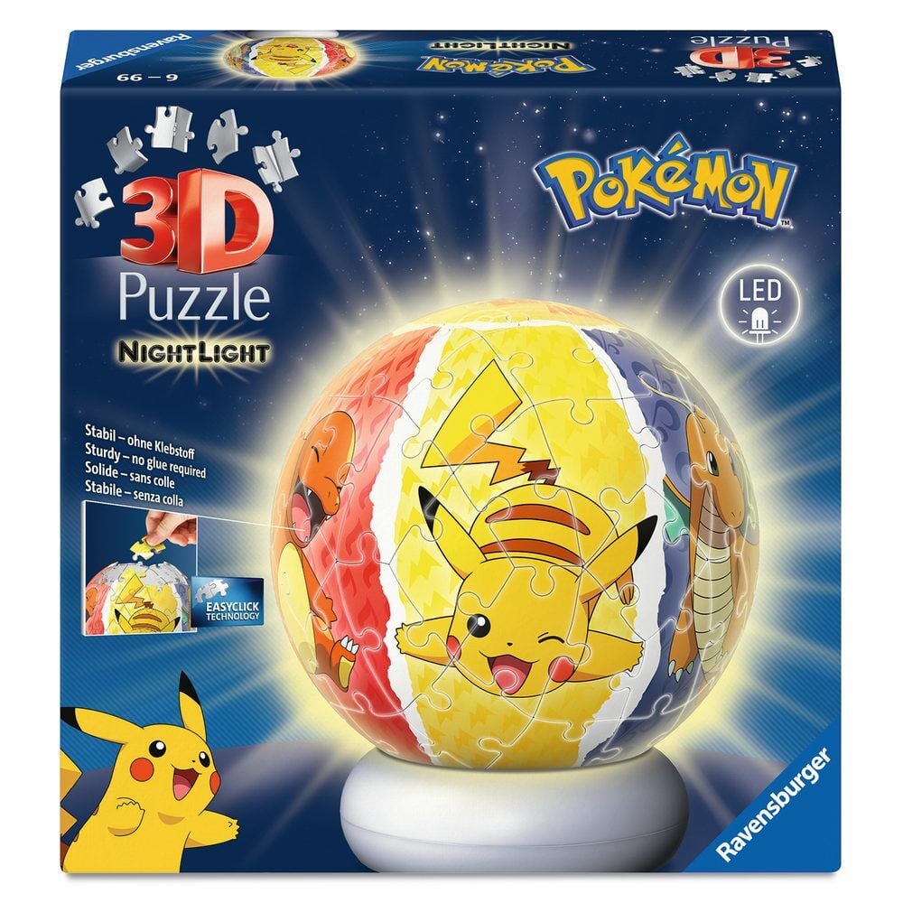 Pokemon Nightlight puzzleball