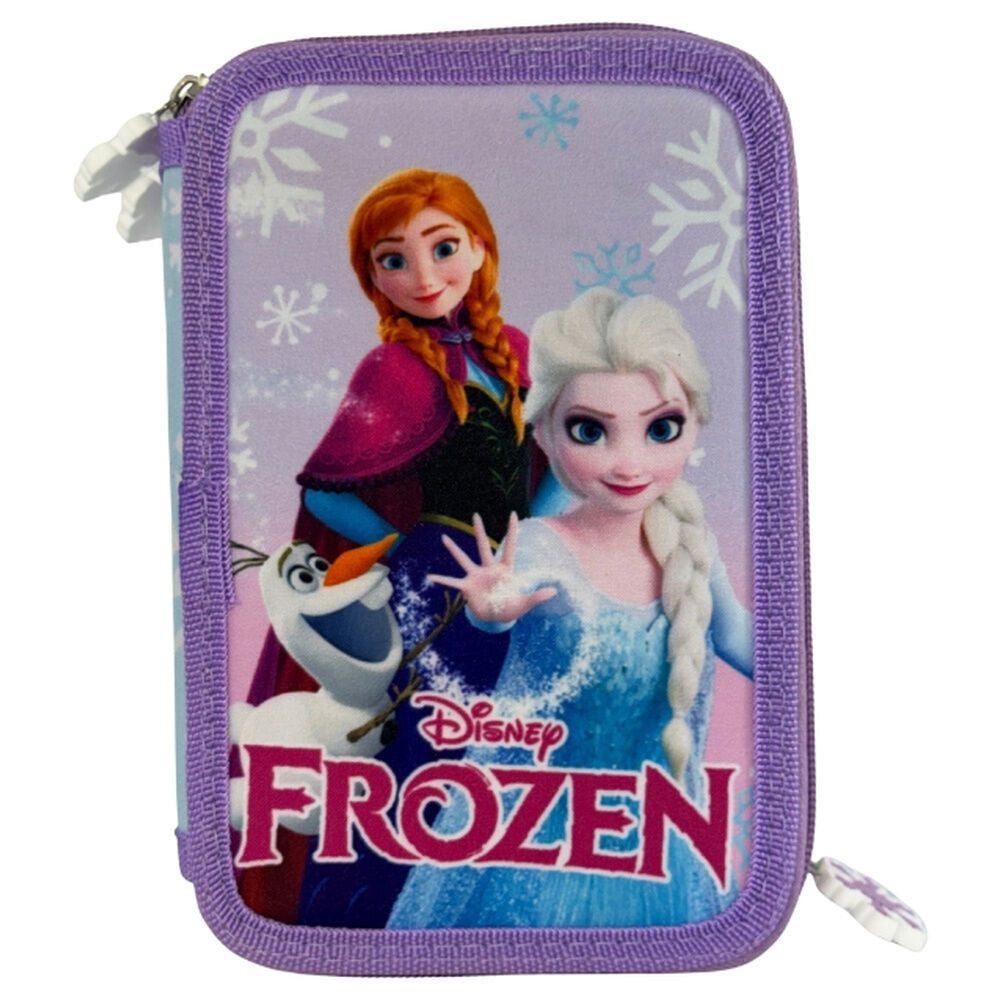 Disney Frozen triple pencil case
