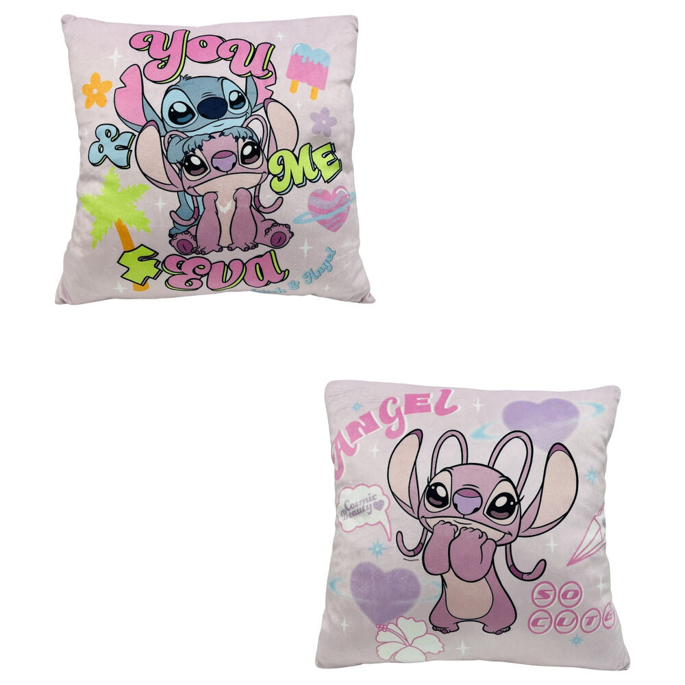 Disney Stitch & Angel cushion