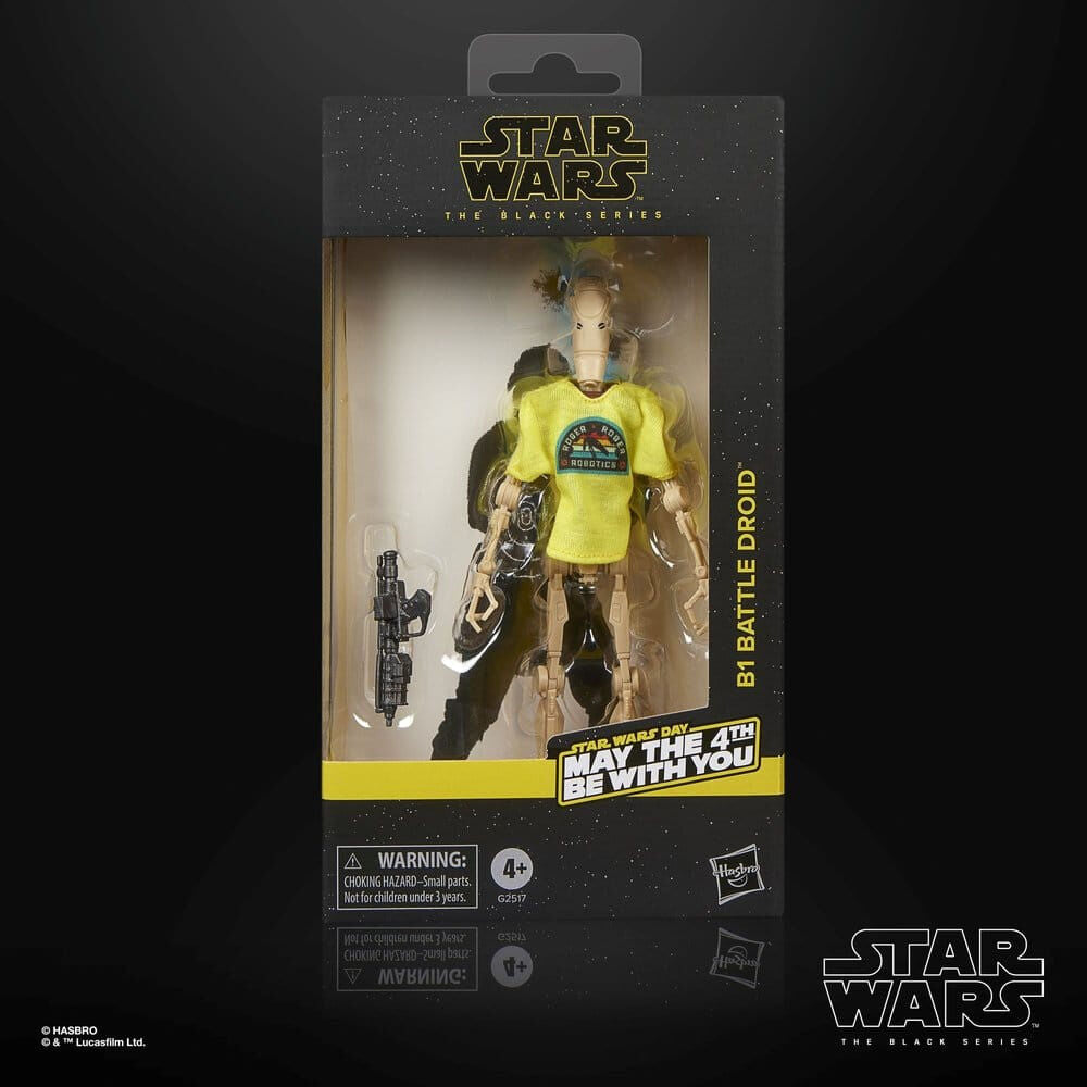 Star Wars May The 4th Be With You B1 Battle Droid figure 15cm