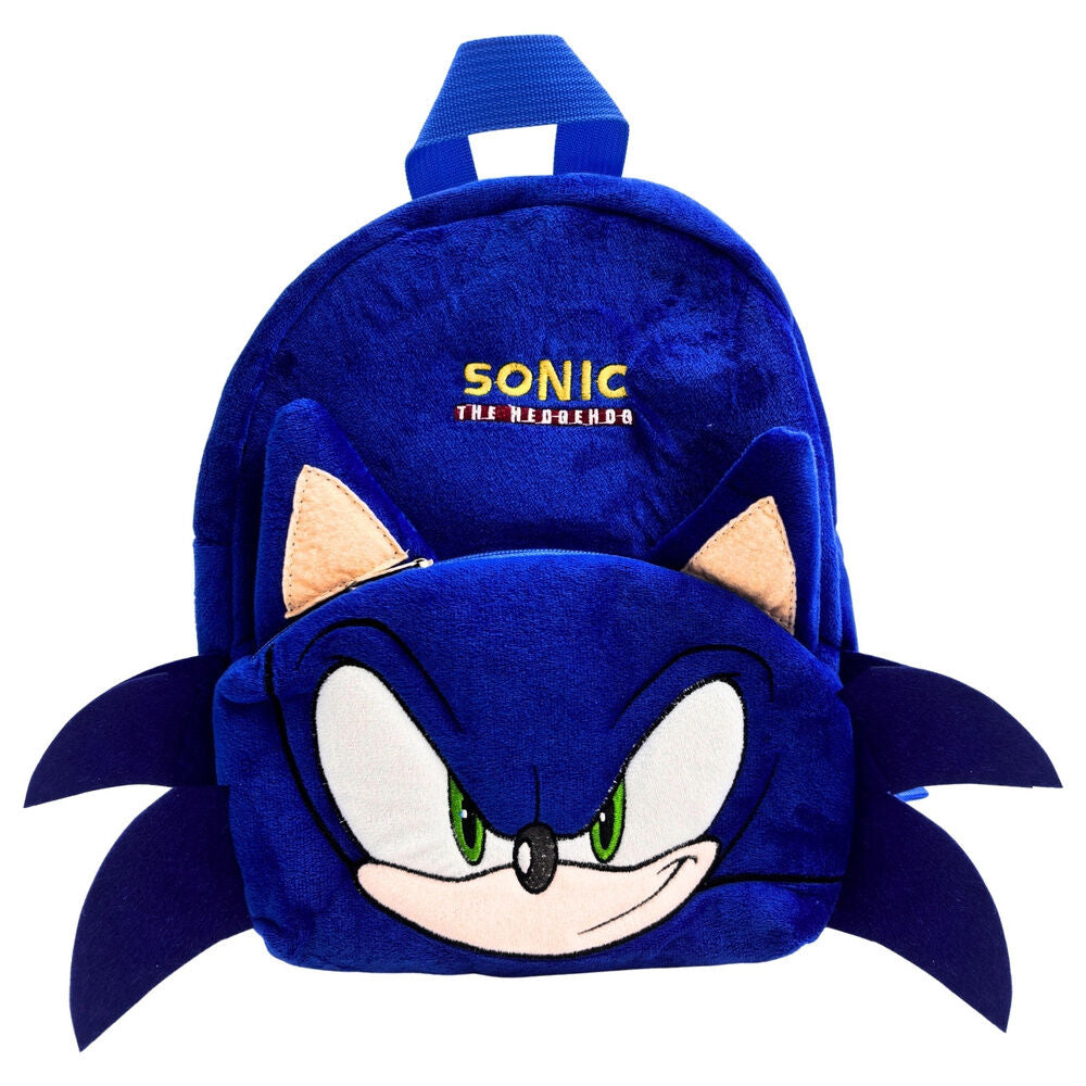 Sonic the Hedgehog plush backpack 30cm