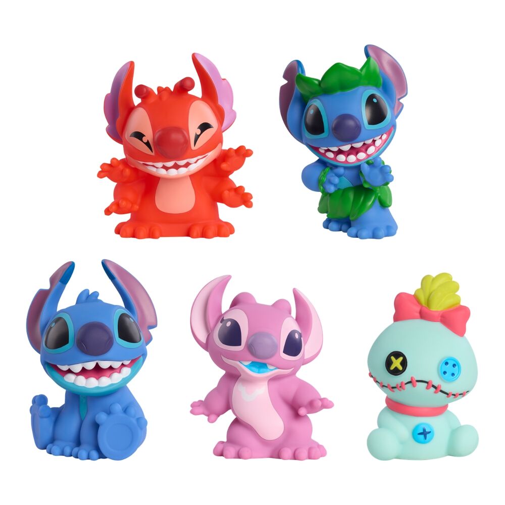 Disney Stitch set of 5 bathroom figures
