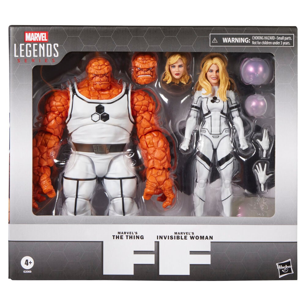 Marvel Legends Series The Thing - Invisble Woman figure 15cm