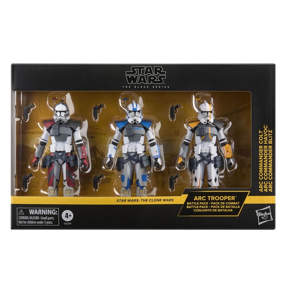 Star Wars The Black Series Star Wars The Clone Wars set 3 figures 15cm