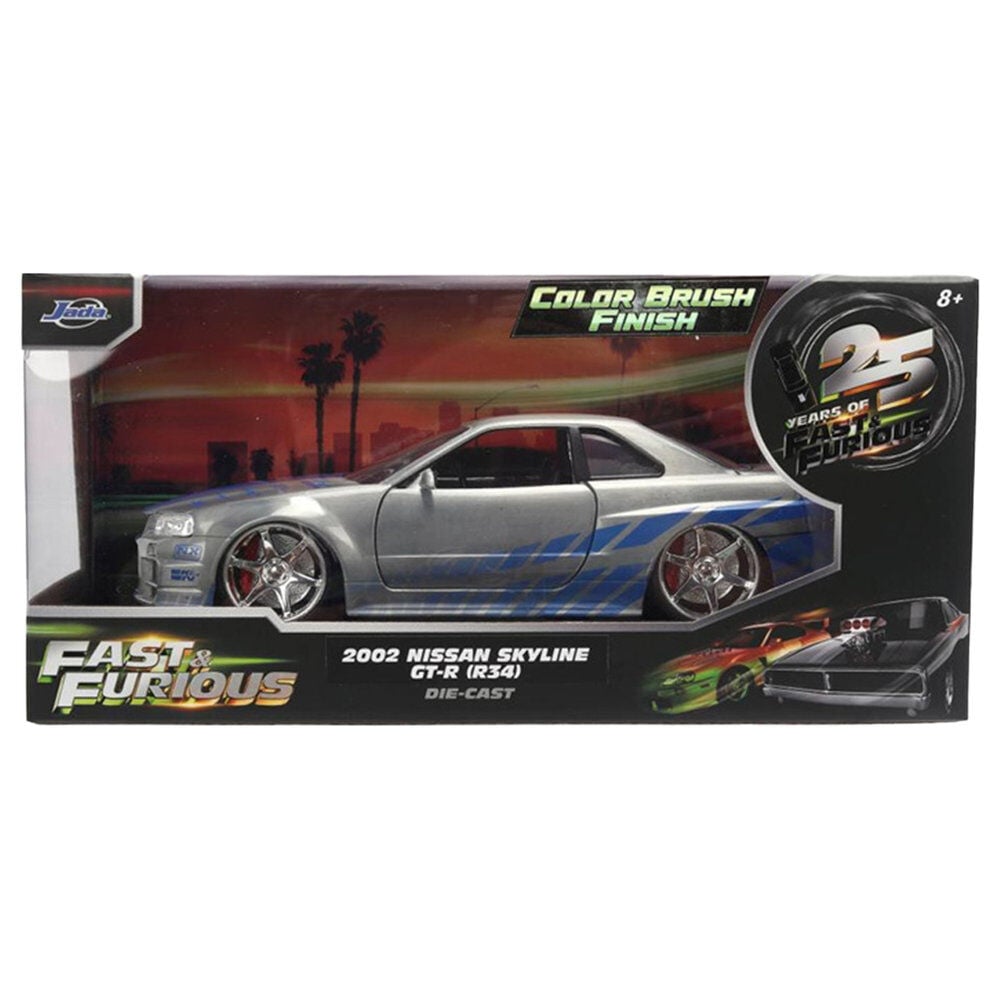 Fast and Furious Nissan Skyline GT-R 2002 car