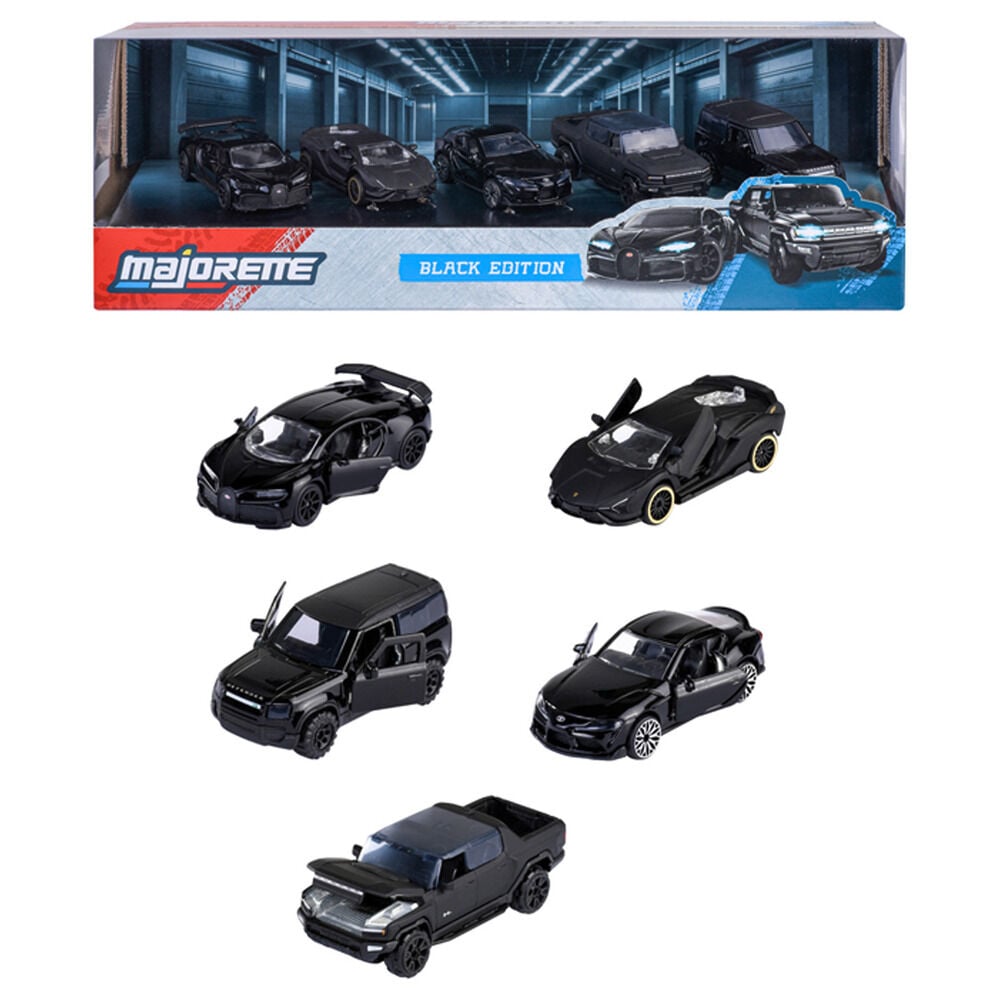 Black set 5 car