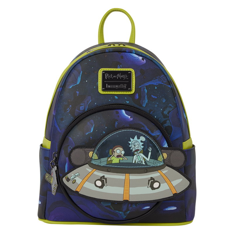 Loungefly Cartoon Network Rick and Morty Space Cruiser Loungefly backpack 26cm