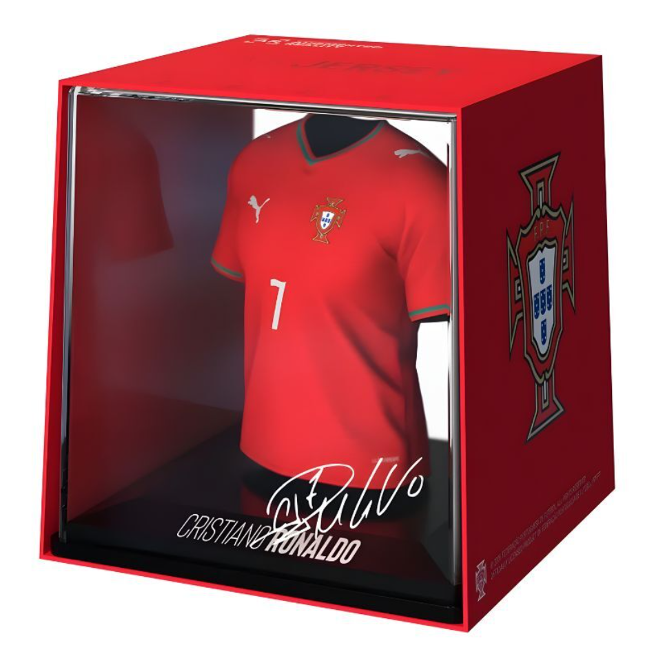 World Cup Portugal Cristiano Ronaldo mini t-shirt figure