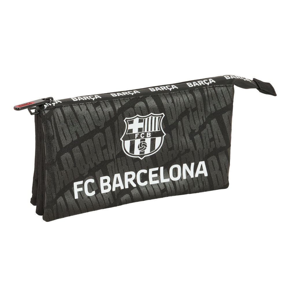 F.C. Barcelona triple pencil case