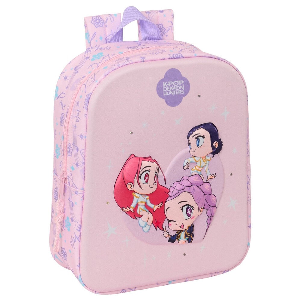 Kpop Demon Hunters Chibi LEDS 3D backpack 27cm